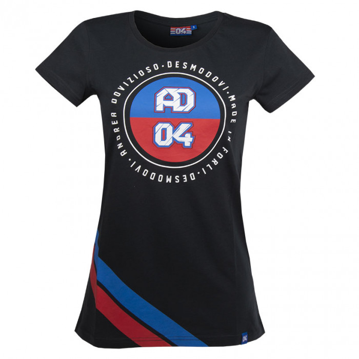 Andrea Dovizioso AD04 Stripes Damen T-Shirt