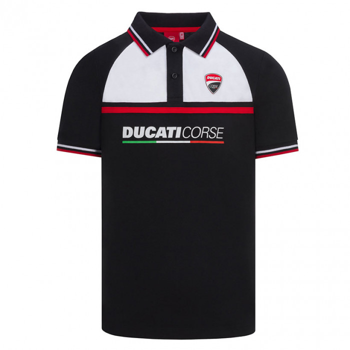 Ducati Corse Insert Yoke polo T-shirt