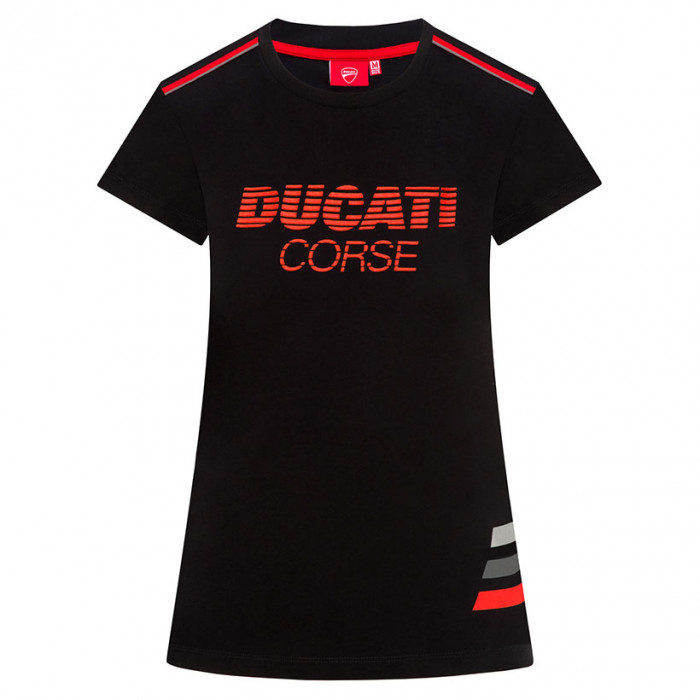 Ducati Corse Striped Damen T-Shirt