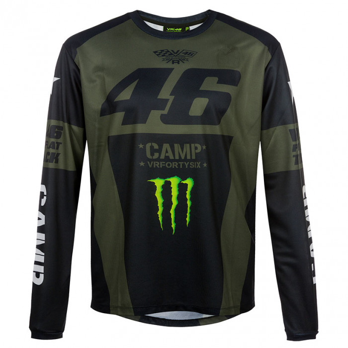 Valentino Rossi VR46 Monster Camp T-Shirt langarm 