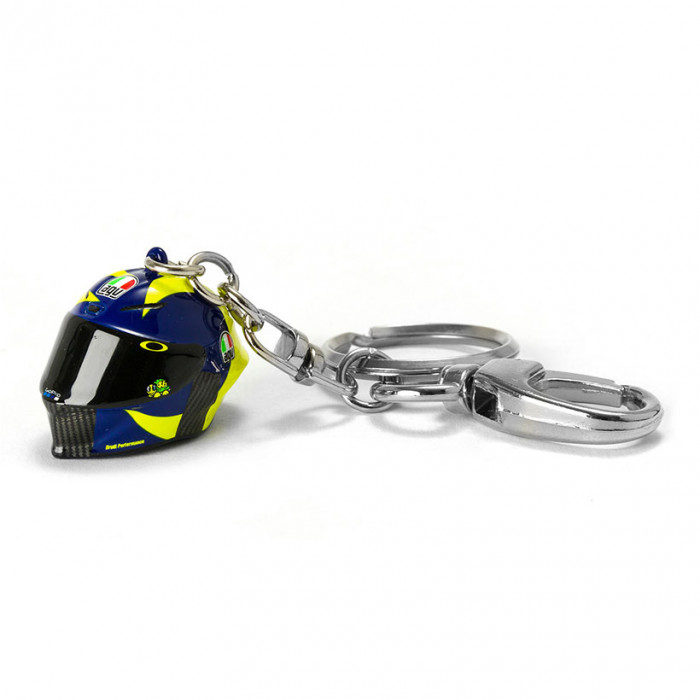 Valentino Rossi VR46 Sun and Moon Schlüßelanhänger Helm