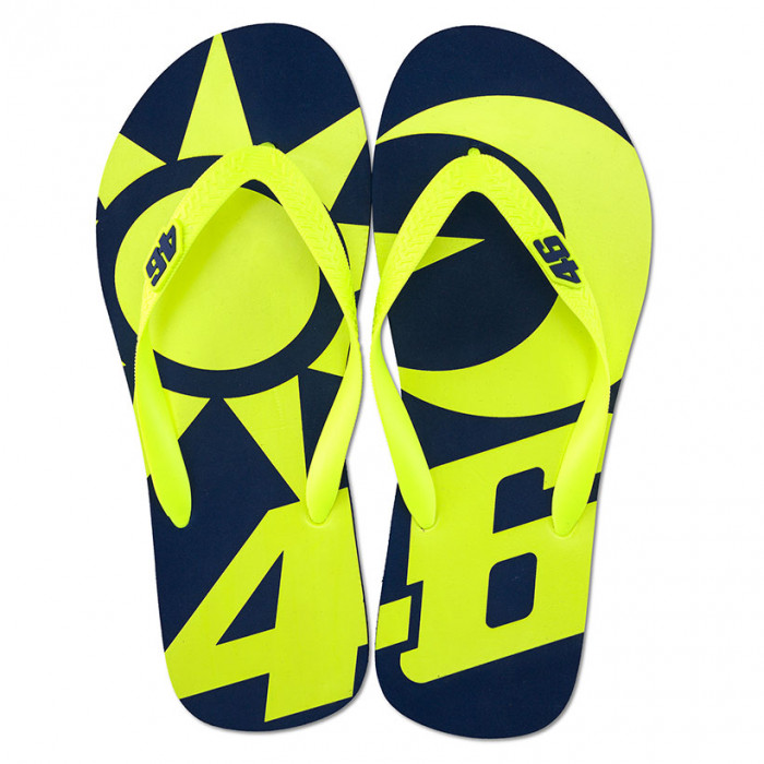 Valentino Rossi VR46 Sun and Moon Flip Flops