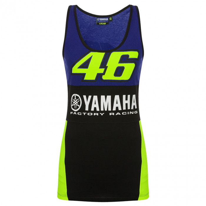 Valentino Rossi VR46 Yamaha Tank Top ženska majica brez rokavov