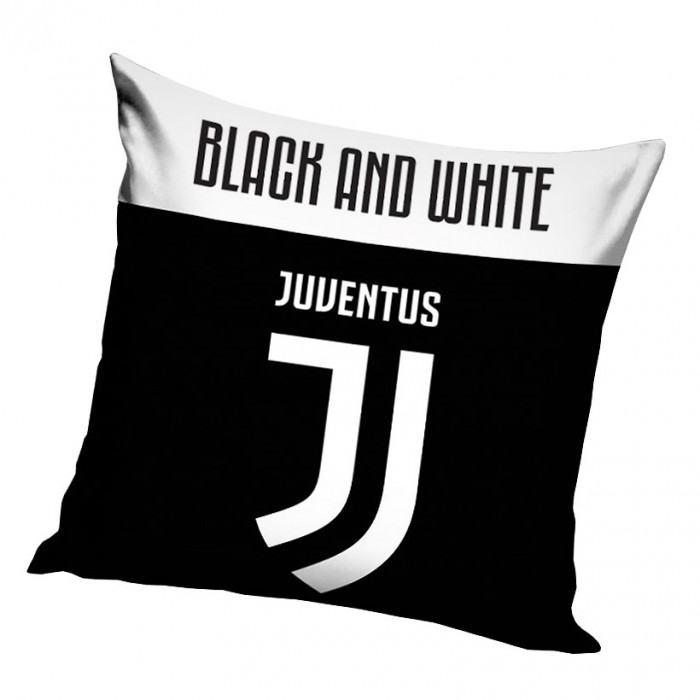 Juventus Black and White Kissen 40x40