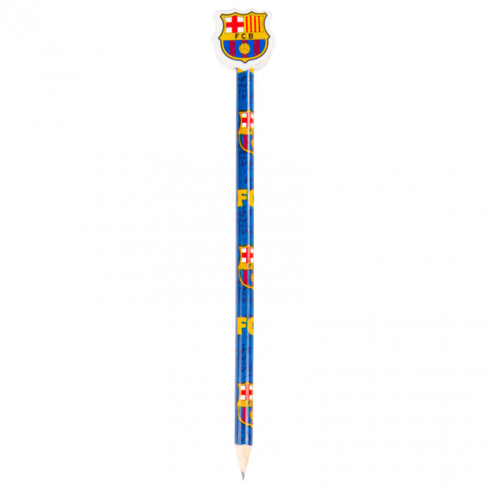 FC Barcelona drvena olovka sa gumicom