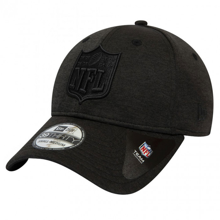 NFL Logo New Era 39THIRTY Shadow Tech Black cappellino 