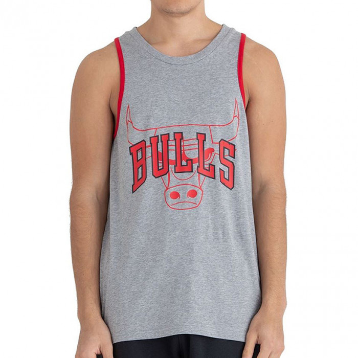 Chicago Bulls New Era Double Logo Tank majica brez rokavov 