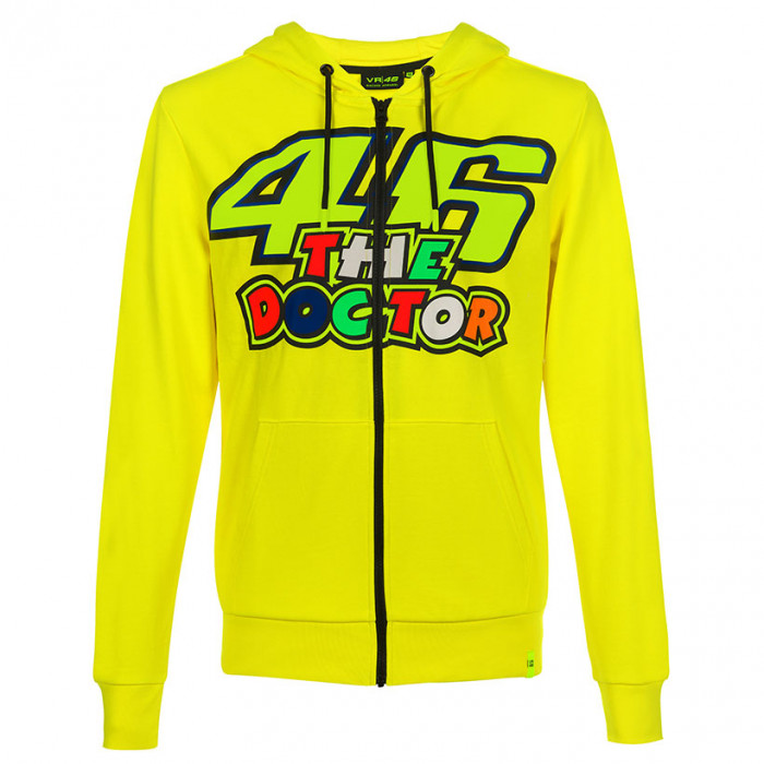 Valentino Rossi VR46 The Doctor zip majica sa kapuljačom