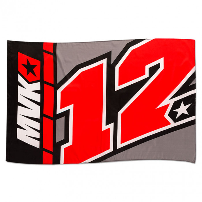 Maverick Vinales MV12 bandiera 140x90