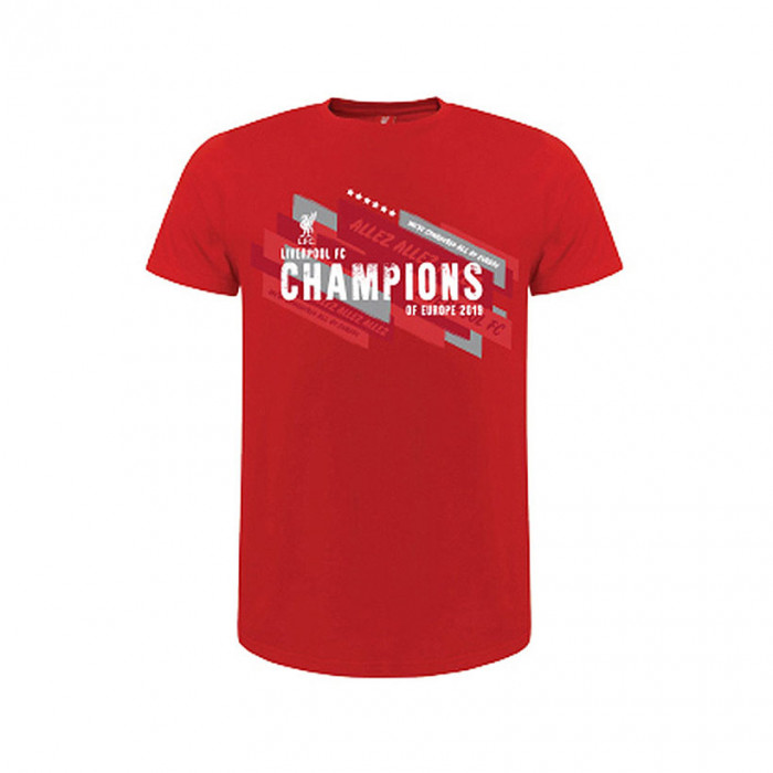 Liverpool Champions Of Europe 2019 Kinder T-Shirt 