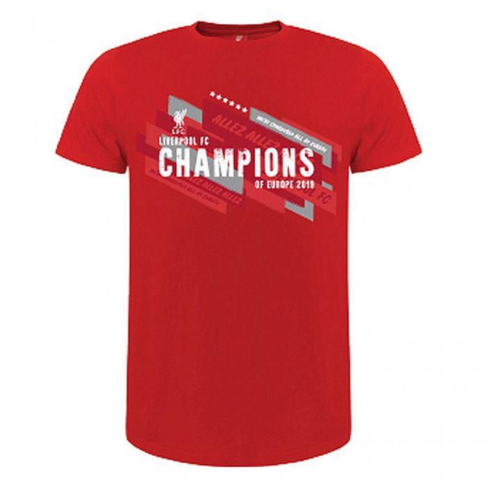 Liverpool Champions Of Europe 2019 T-Shirt