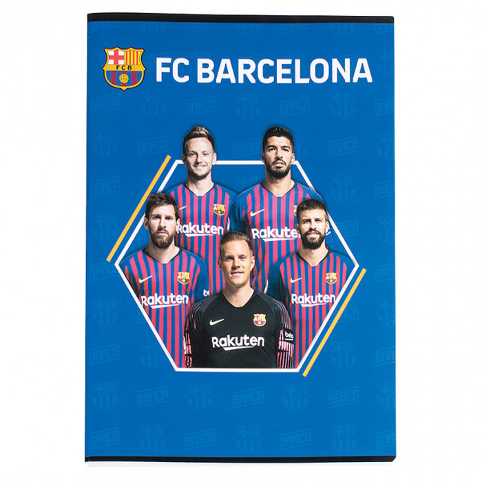 FC Barcelona bilježnica A4/OC/54L/80GR 5