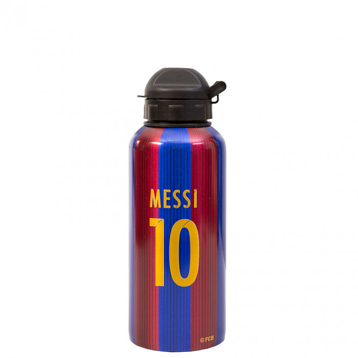 FC Barcelona Messi Alu Trinkflasche 400 ml