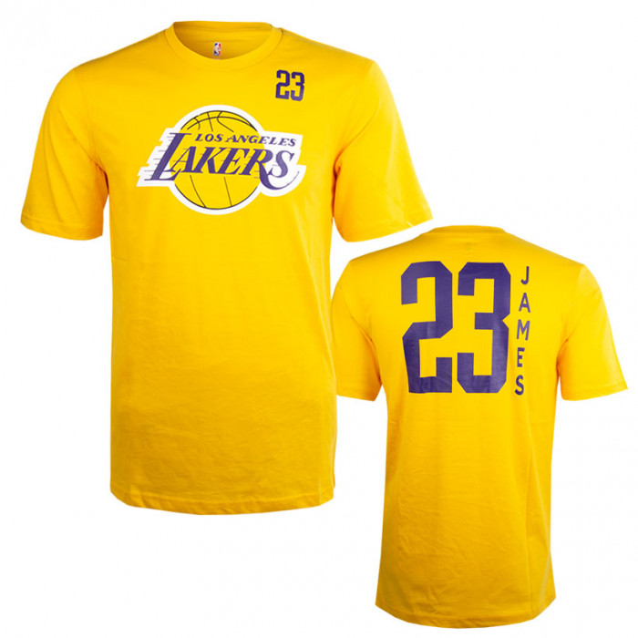 LeBron James 23 Los Angeles Lakers Standing Tall T-Shirt