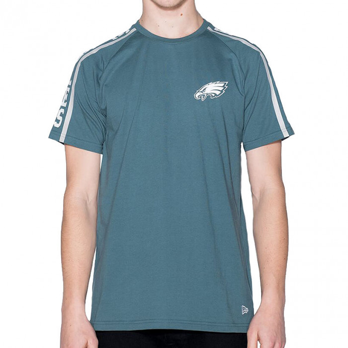Philadelphia Eagles New Era Raglan Shoulder Print T-Shirt 