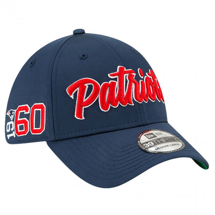 New England Patriots New Era 39THIRTY 2019 NFL Official Sideline Home 1960s kapa 