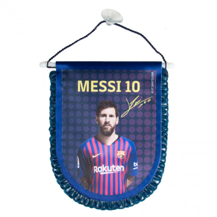 FC Barcelona Messi bandierina