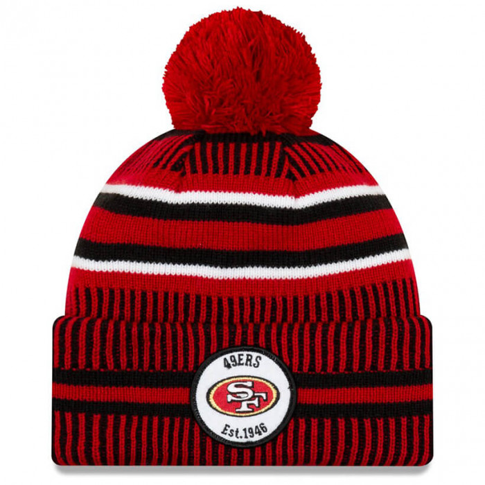 San Francisco 49ers New Era 2019 NFL Official On-Field Sideline Cold Weather Home Sport 1946 Wintermütze