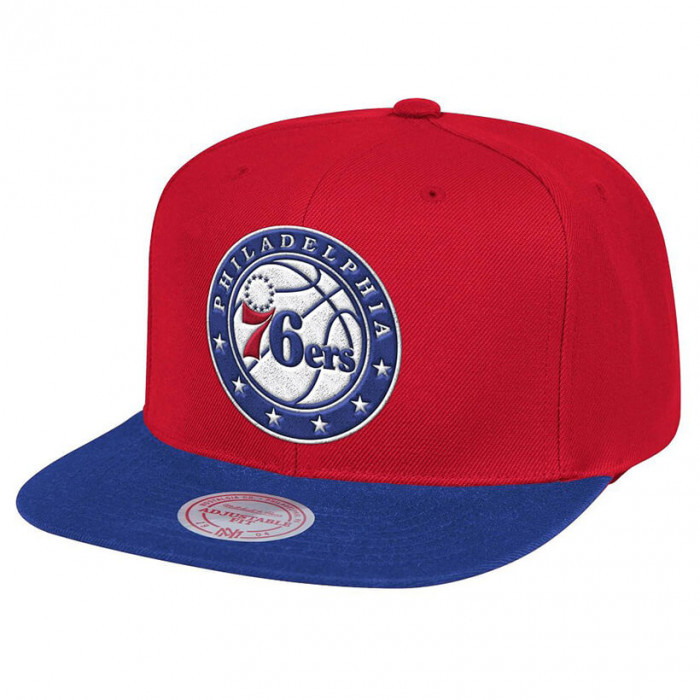 Philadelphia 76ers Mitchell & Ness Team Logo 2 Tone cappellino