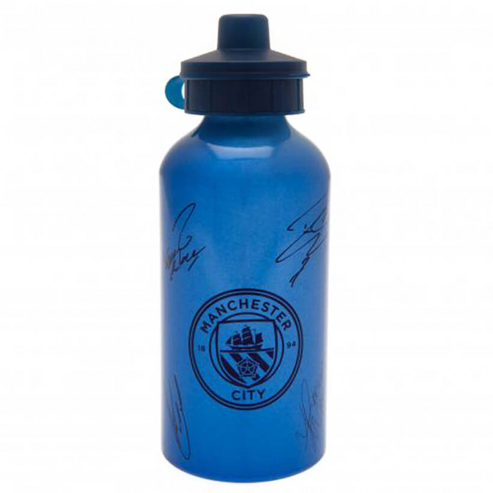 Manchester City Aluminium flašica sa potpisima 500 ml