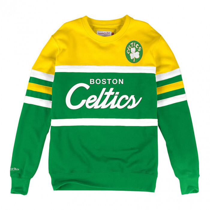 Boston Celtics Mitchell & Ness Head Coach Crew pulover