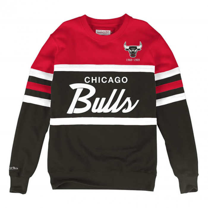 Chicago Bulls Mitchell & Ness Head Coach Crew maglione