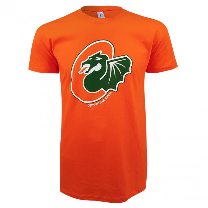 KK Cedevita Olimpija T-Shirt Logo orange 