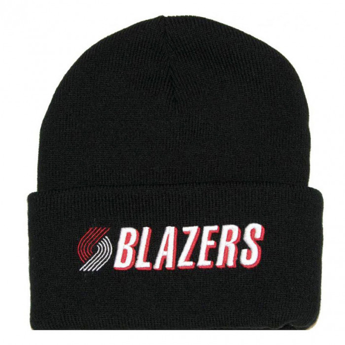 Portland Trail Blazers Mitchell & Ness Team Logo Cuff cappello invernale
