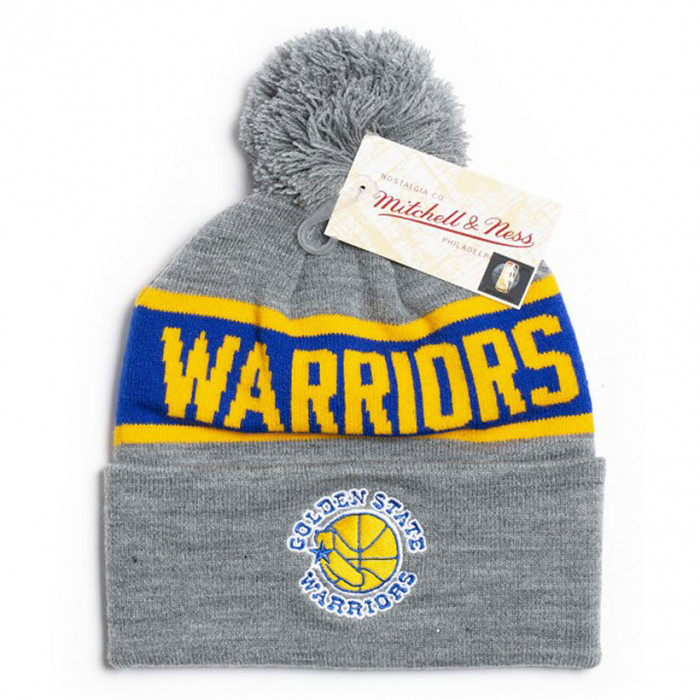 Golden State Warriors Mitchell & Ness Team Tone cappello invernale