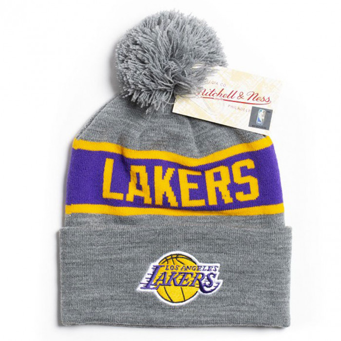 Los Angelse Lakers Mitchell & Ness Team Tone cappello invernale