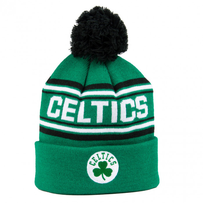 Boston Celtics Cuff Pom Youth otroška zimska kapa 58-62 cm