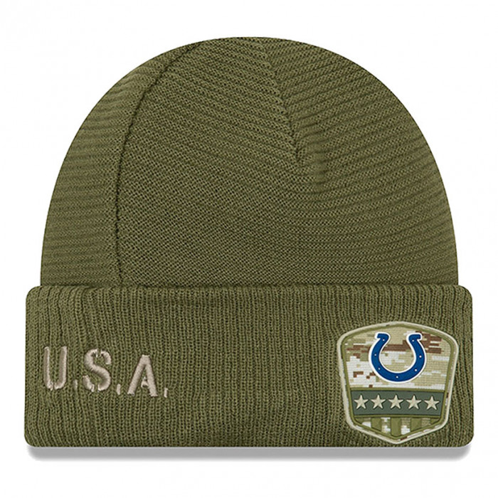 Indianapolis Colts New Era 2019 On-Field Salute to Service cappello invernale