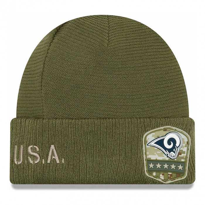 Los Angeles Rams New Era 2019 On-Field Salute to Service cappello invernale
