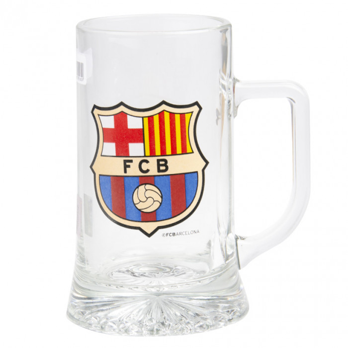 FC Barcelona brocca di vetro