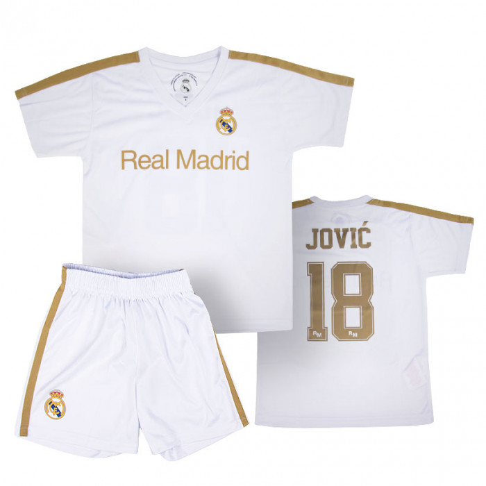 Real Madrid Poly completino da allenamento per bambini 2020 Jović