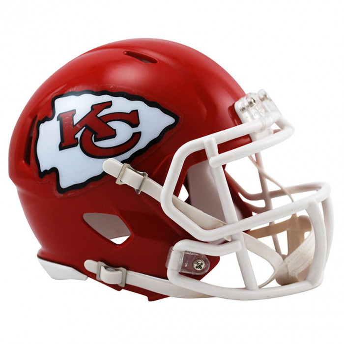 Kansas City Chiefs Riddell Speed Mini Helm