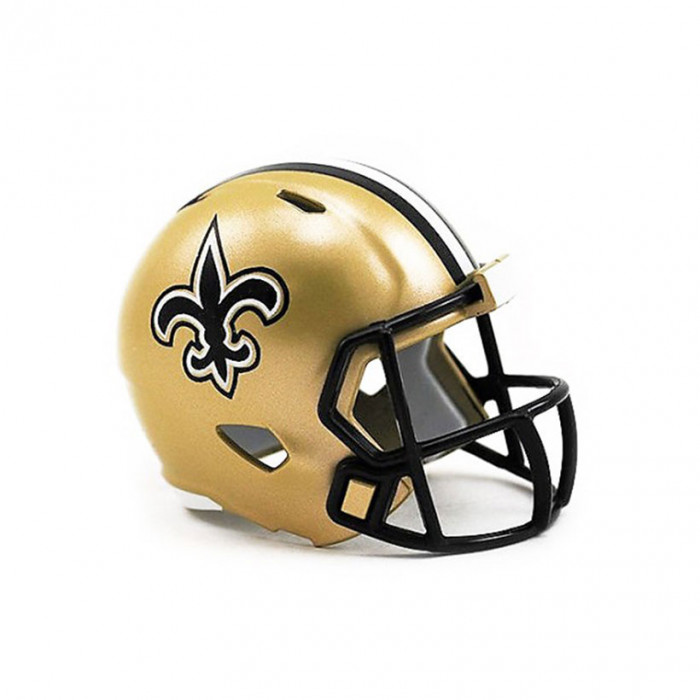 New Orleans Saints Riddell Pocket Size Single Helm