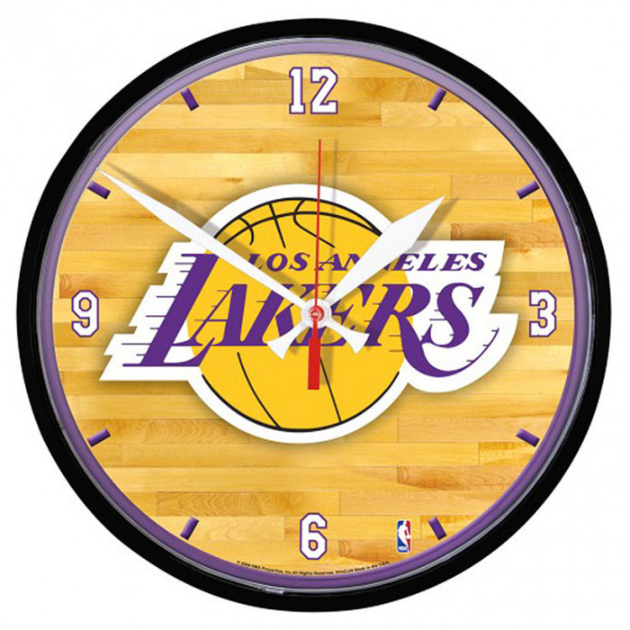 Los Angeles Lakers Wanduhr