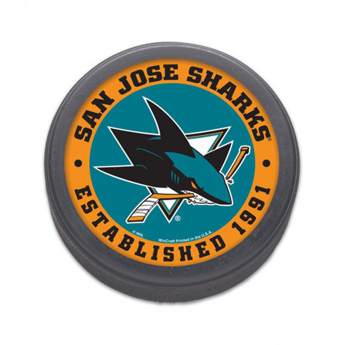 San Jose Sharks Souvenir Puck