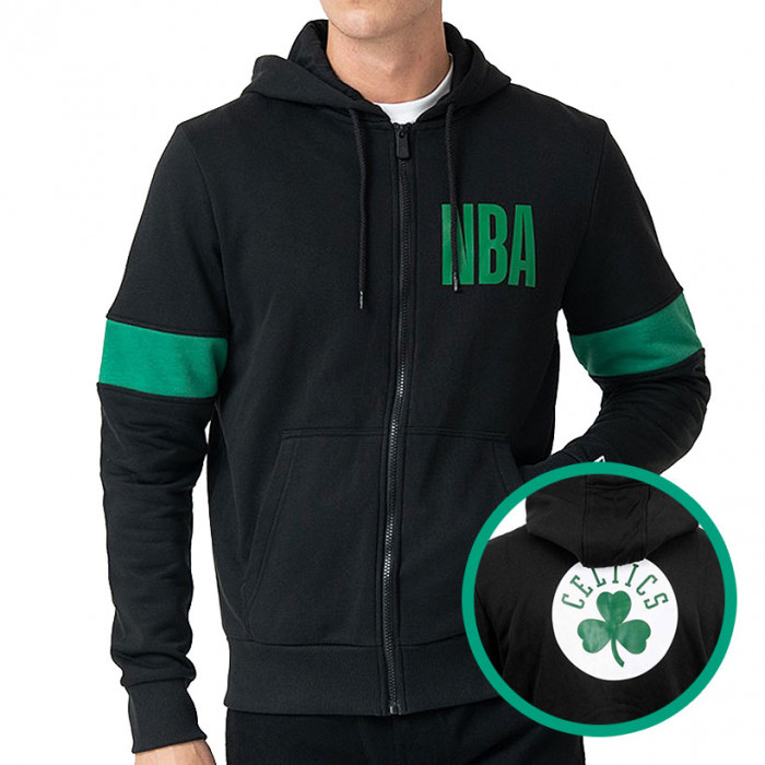 Boston Celtics New Era zip majica sa kapuljačom