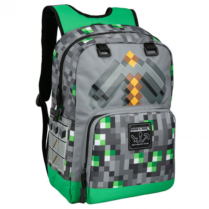 Minecraft Jinx Emerald Survivalist ruksak