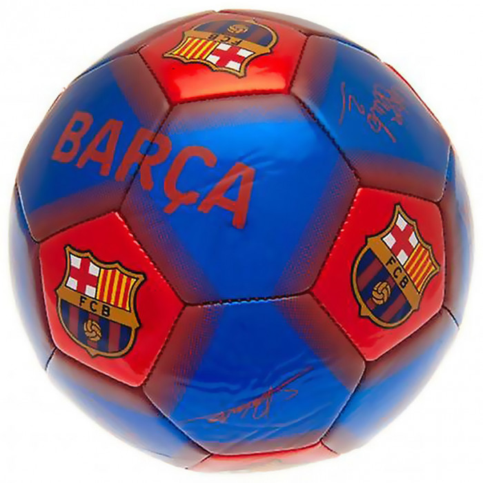 FC Barcelona lopta s potpisima