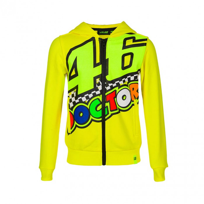Valentino Rossi VR46 The Doctor dječja zip majica sa kapuljačom