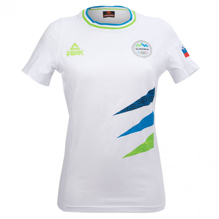 Slowenien OKS Peak Damen Sport T-Shirt