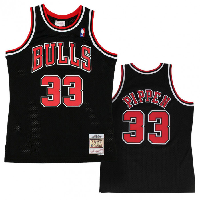 Retro 1998 Finals Scottie Pippen #33 Chicago Bulls Basketball Trikots Jersey 