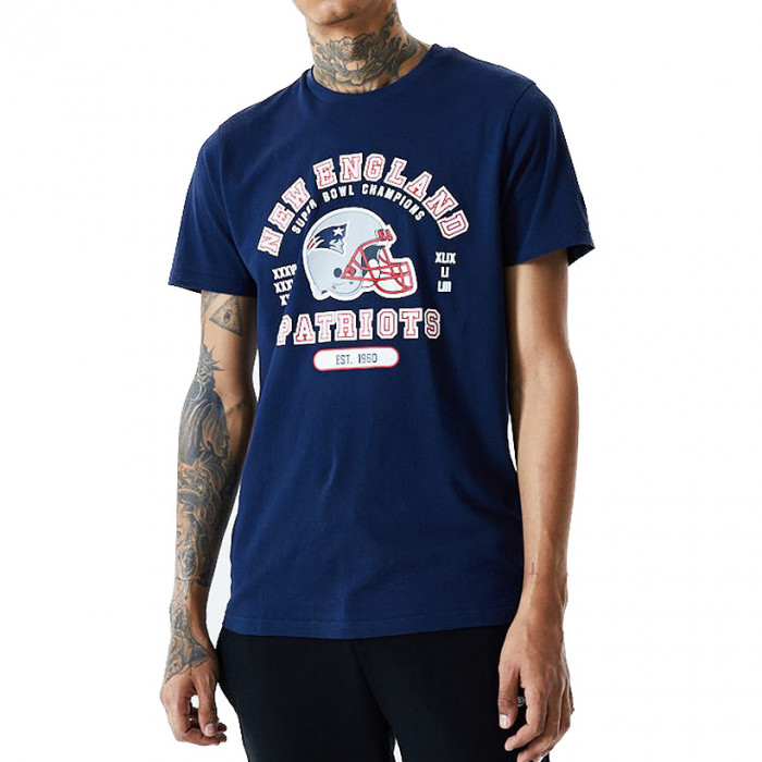New England Patriots New Era ESTABLISHED LOGO Shirt 
