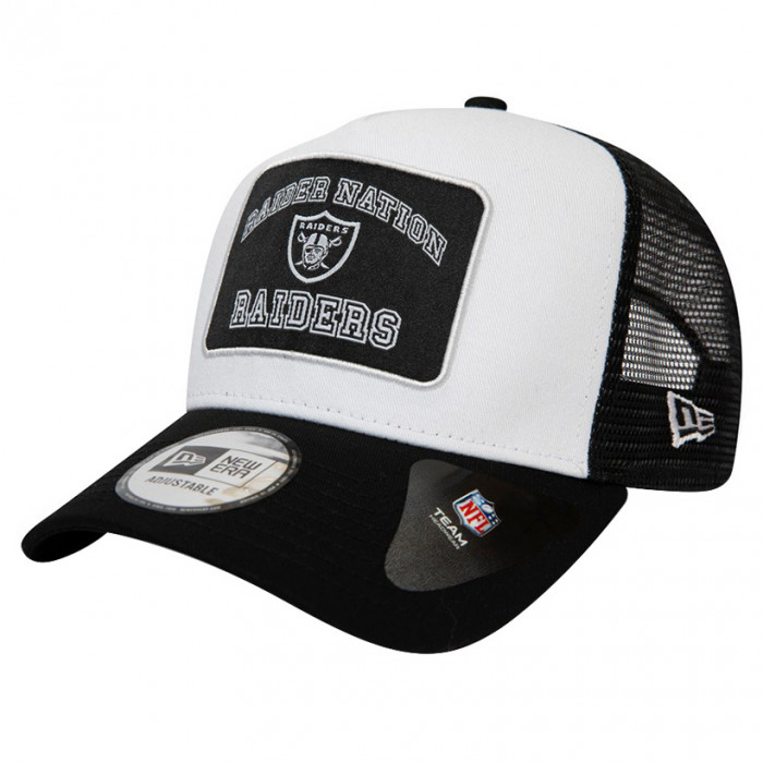Oakland Raiders Beanie Hat Cap Adult One Size Black White New Era NFL  Football