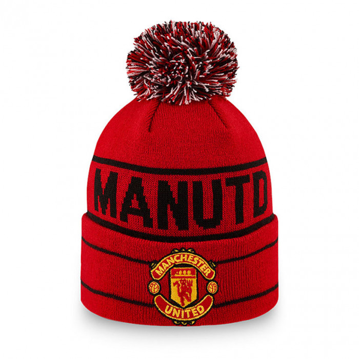 Manchester United New Era Wordmark Youth cappello invernale per bambini