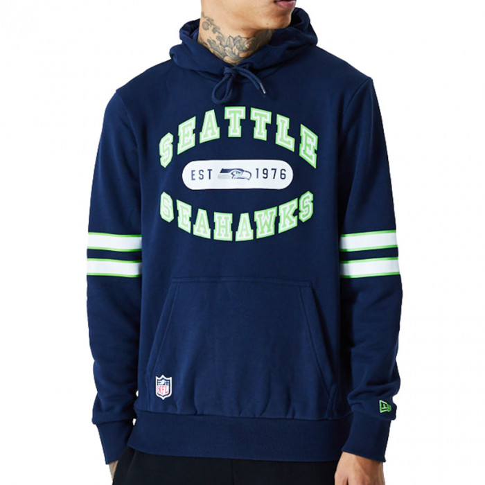 Seattle Seahawks New Era Wordmark Graphic pulover sa kapuljačom