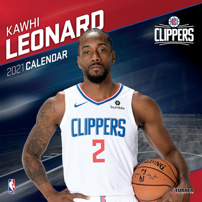 Kawhi Leonard Los Angeles Clippers koledar 2021